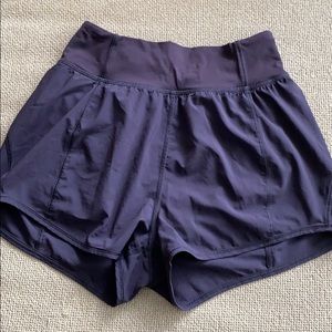 Lululemon purple shorts